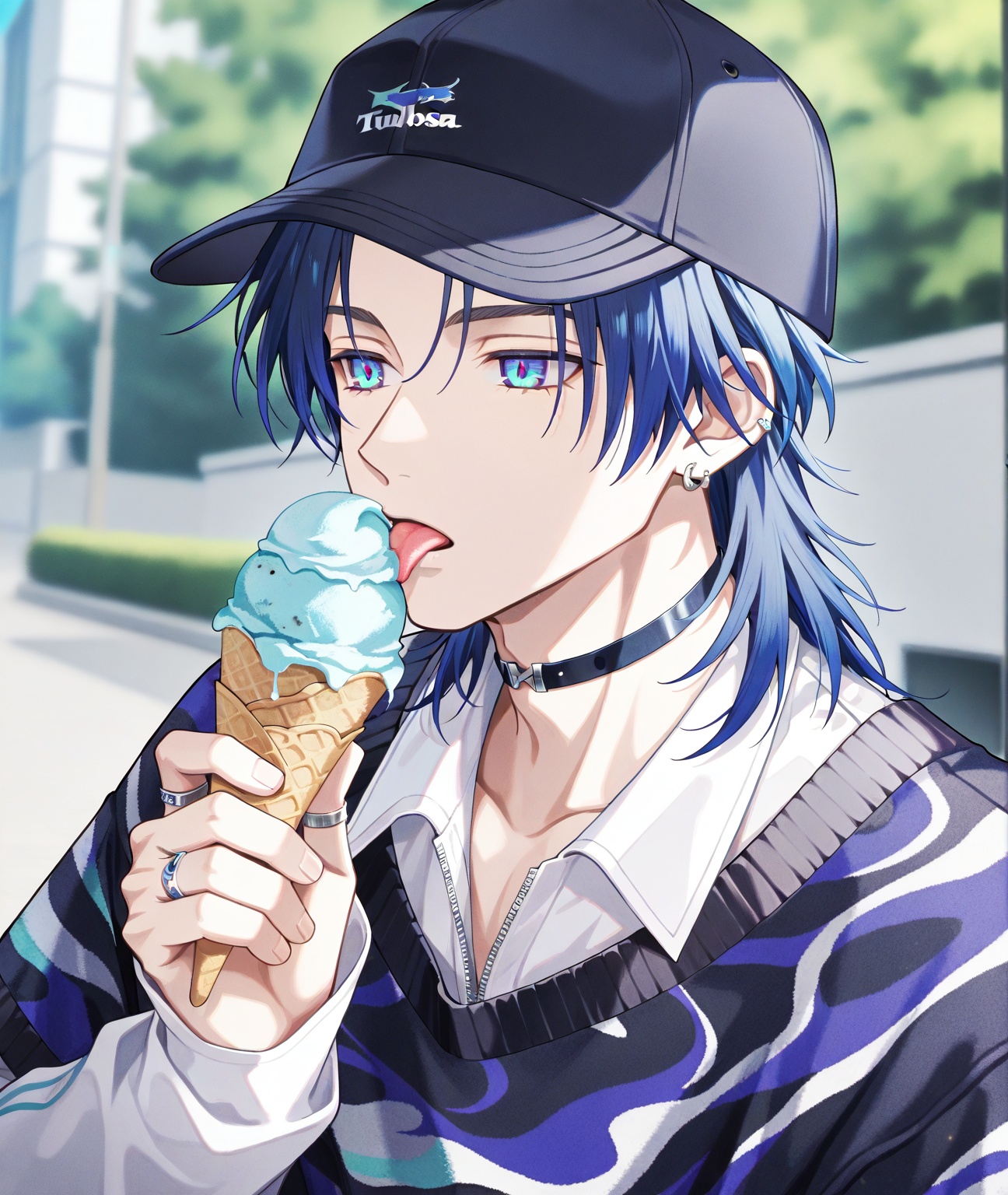 1boy,  solo,  hanakago tsubasa on Tensor.Art