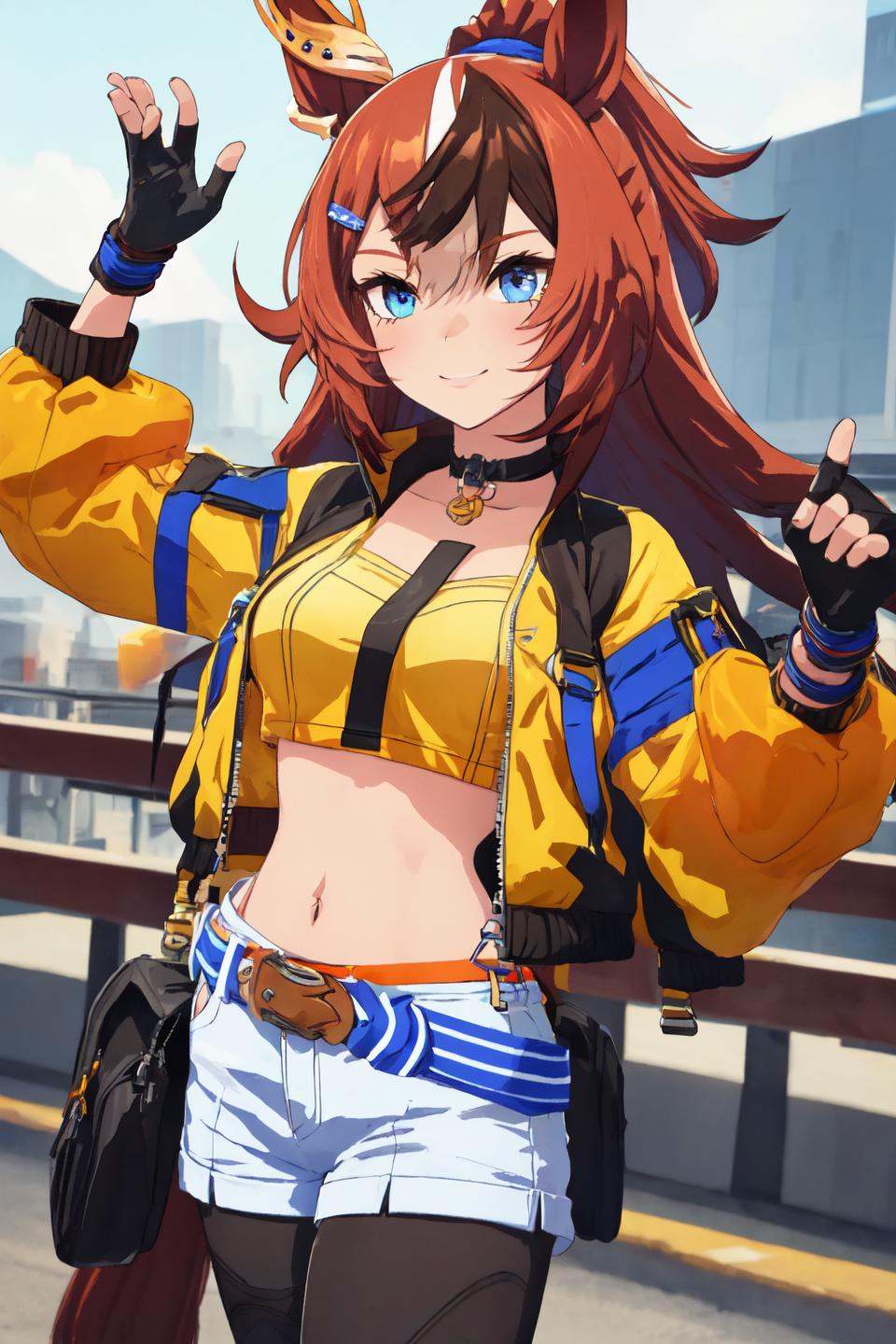 masterpiece,  best quality,  bubble gum fellow \(umamusume\) on Tensor.Art
