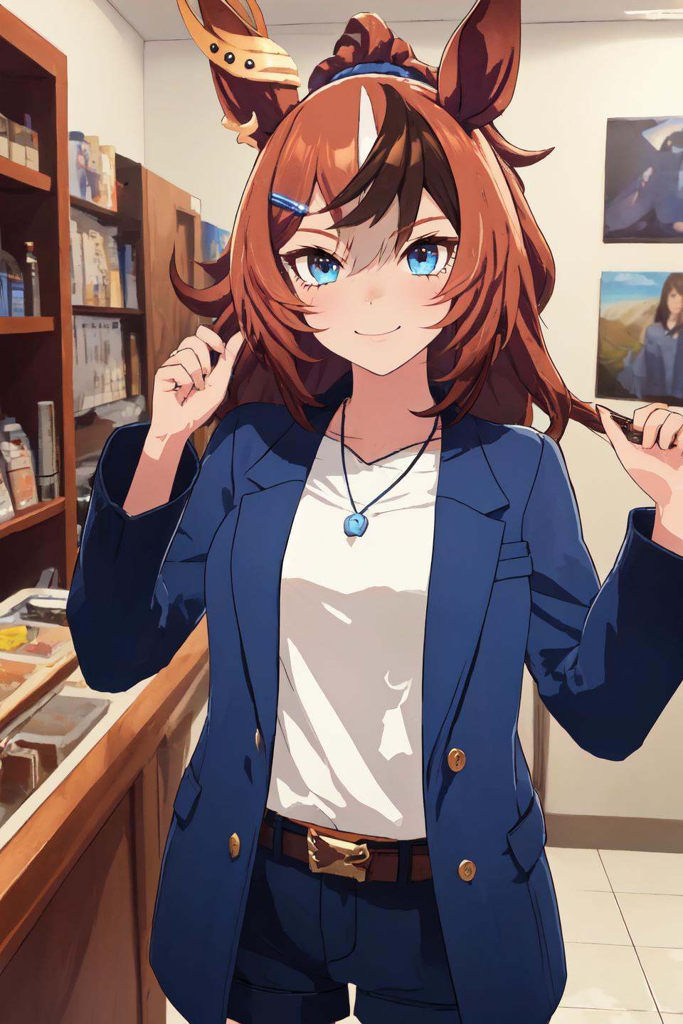 masterpiece,  best quality,  bubble gum fellow \(umamusume\) on Tensor.Art