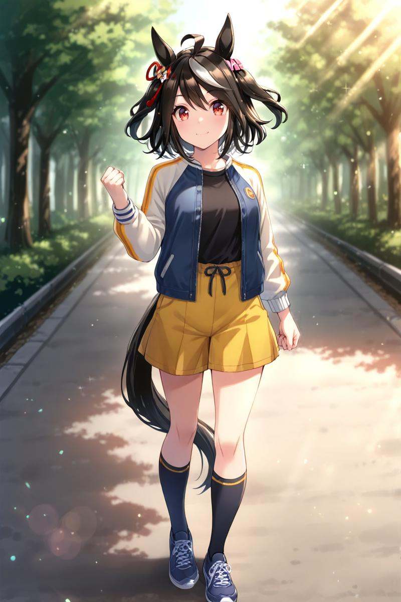 masterpiece,  best quality,  kitasan black \(umamusume\) on Tensor.Art