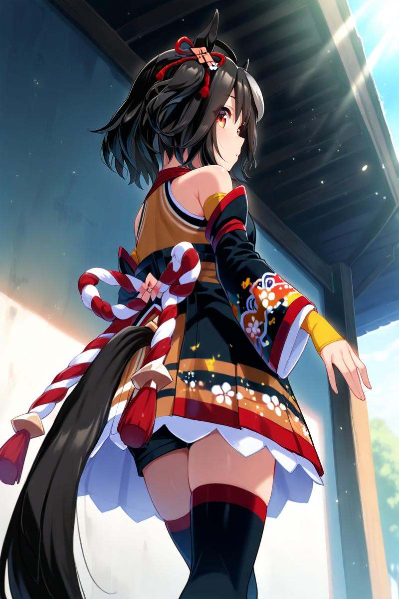 masterpiece,  best quality,  kitasan black \(umamusume\) on Tensor.Art