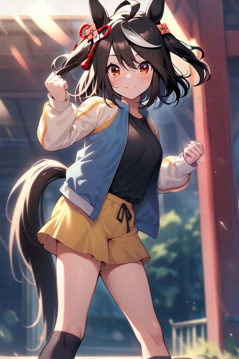 masterpiece,  best quality,  kitasan black \(umamusume\) on Tensor.Art