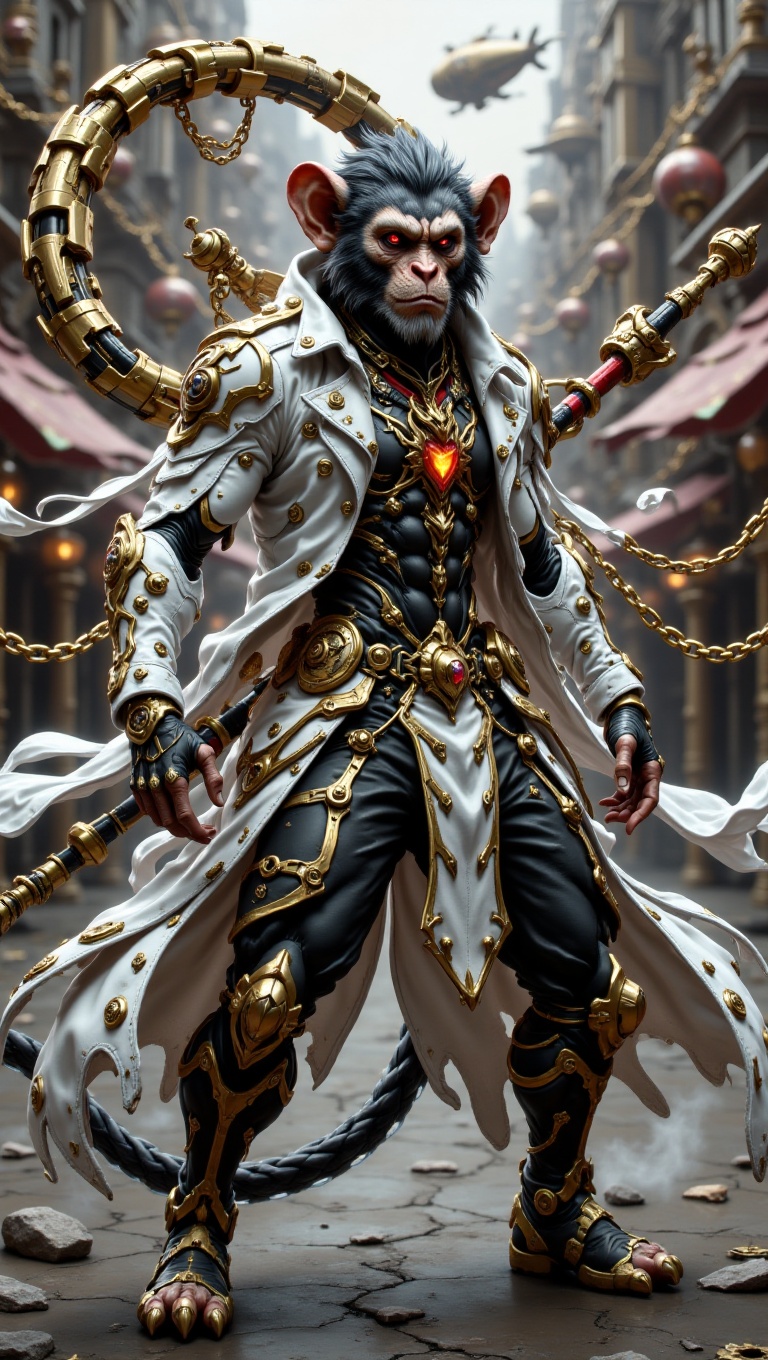 (detailed steampunk art,  intricate design,  fantasy realism) on Tensor.Art