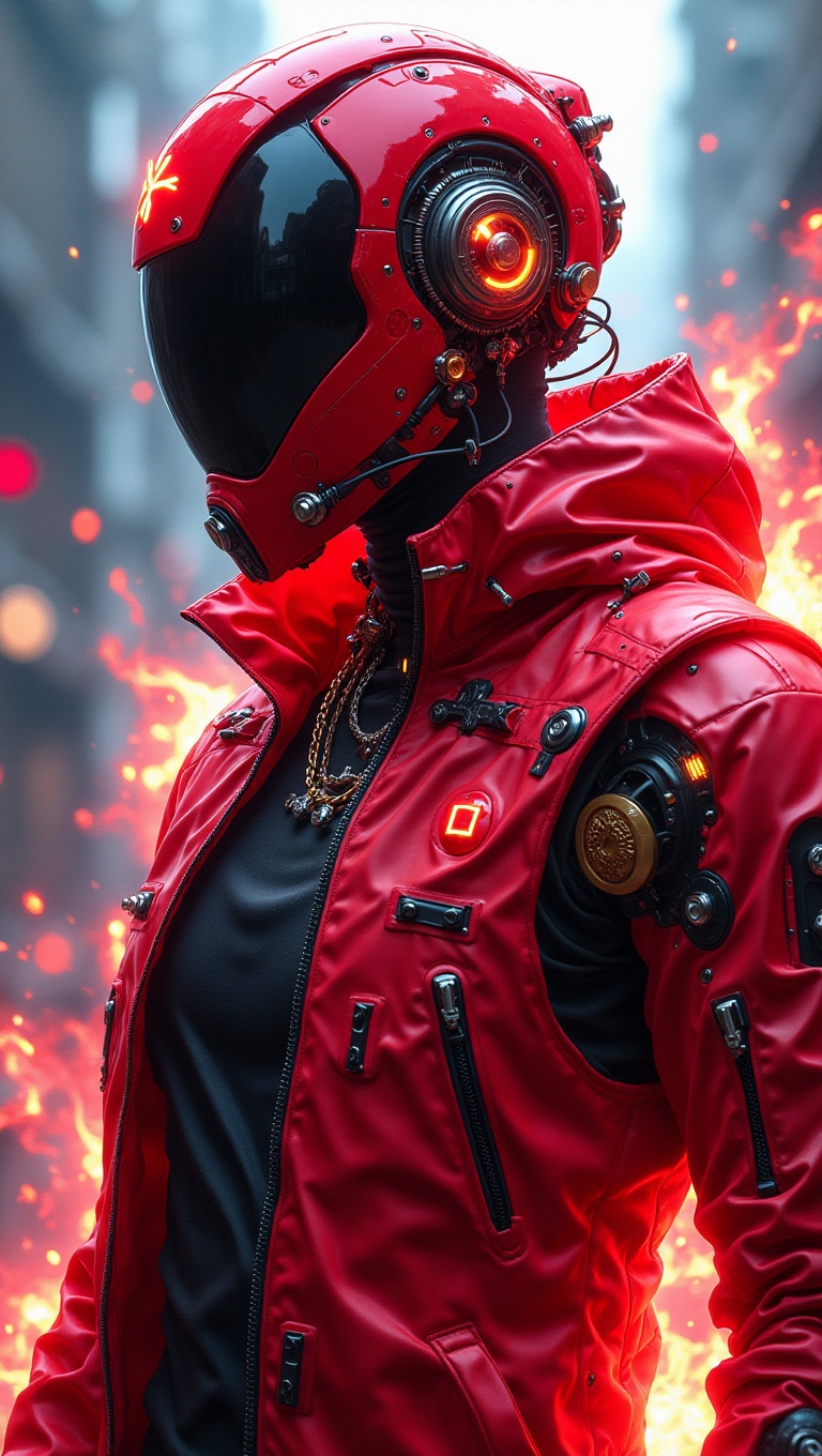 A high-detail anime style,  sci-fi mecha design,  dramatic lighting on Tensor.Art