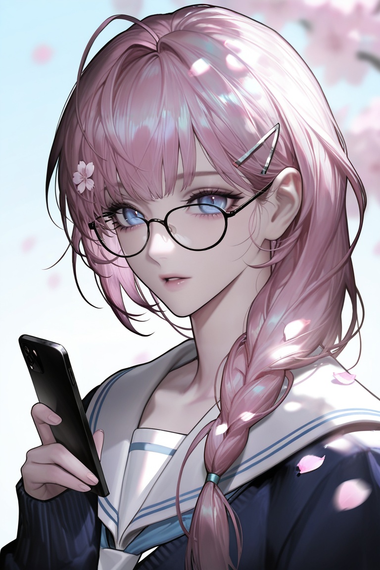 1girl,  solo,  long hair on Tensor.Art