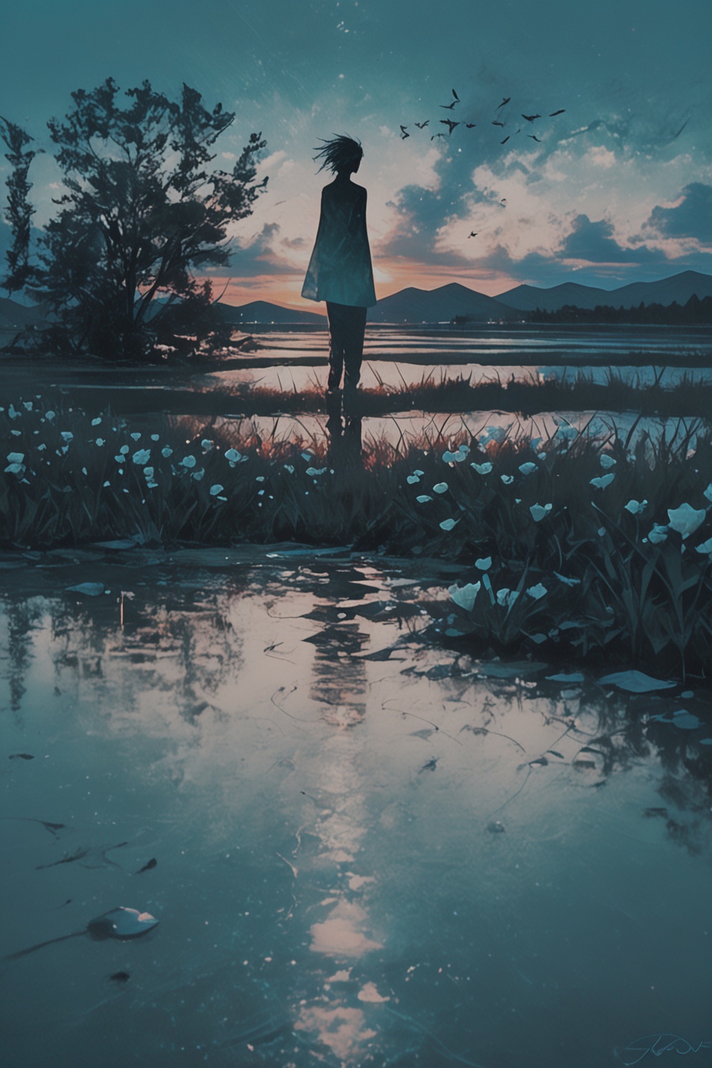 1other,  wetland,  mountain silence on Tensor.Art