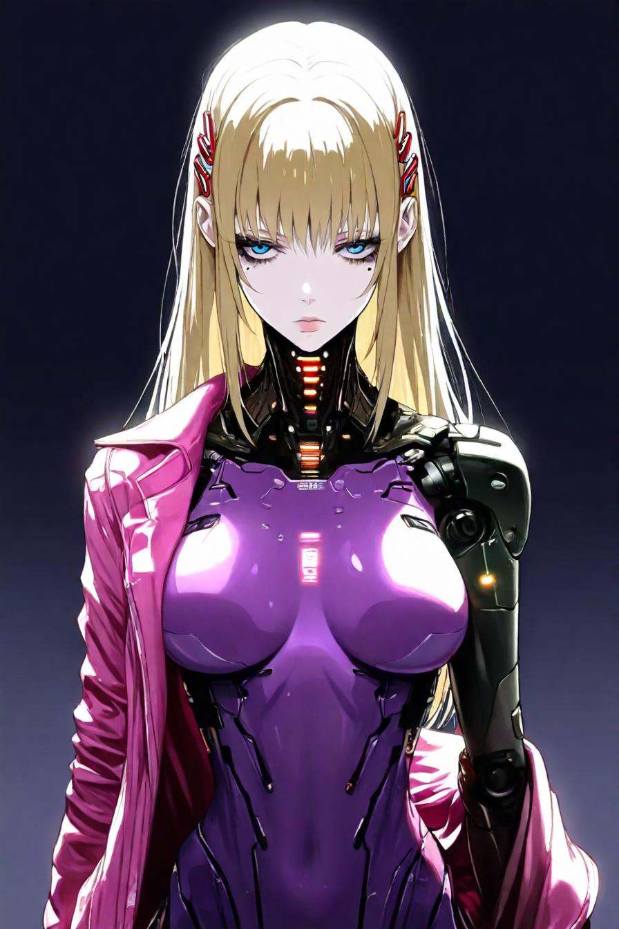 fuurinji miu,  blonde hair,  long hair on Tensor.Art