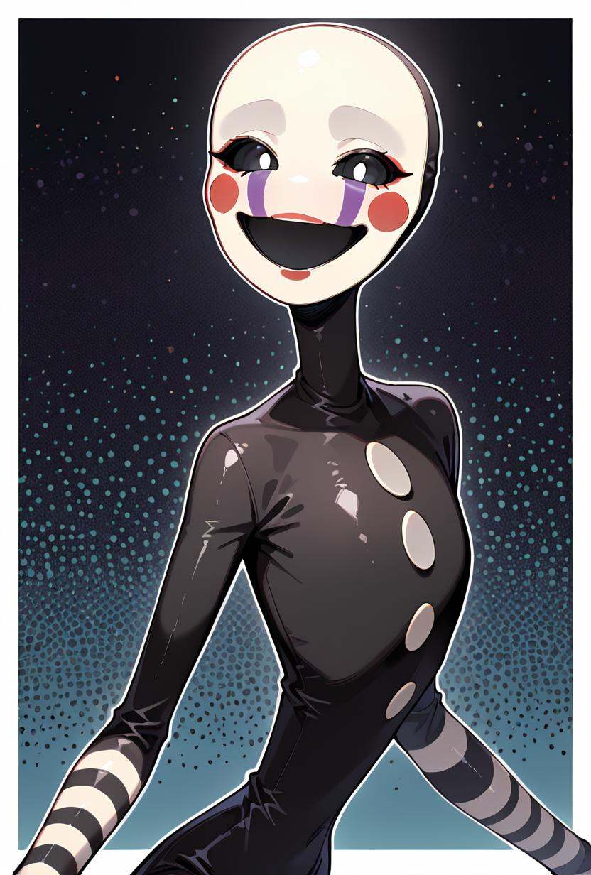 puppetfnaf,  1girl,  smile on Tensor.Art
