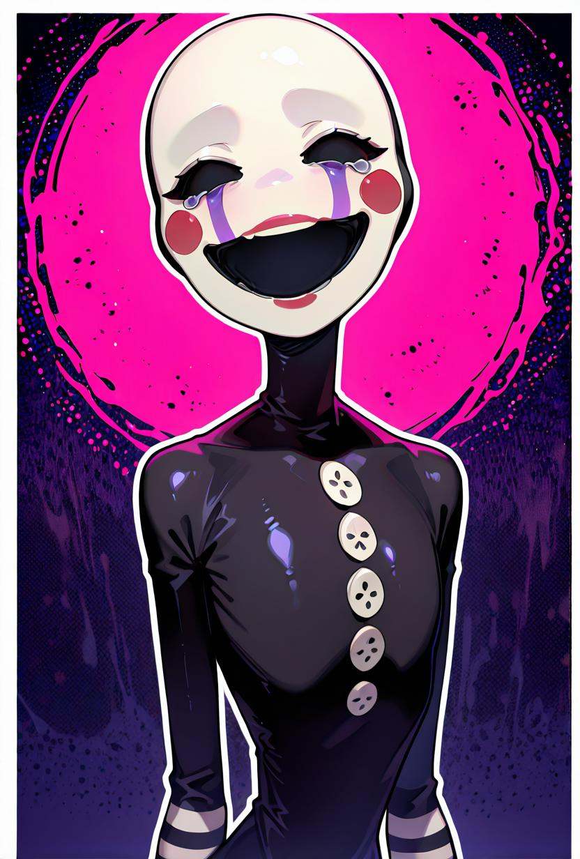 puppetfnaf,  1girl,  smile on Tensor.Art