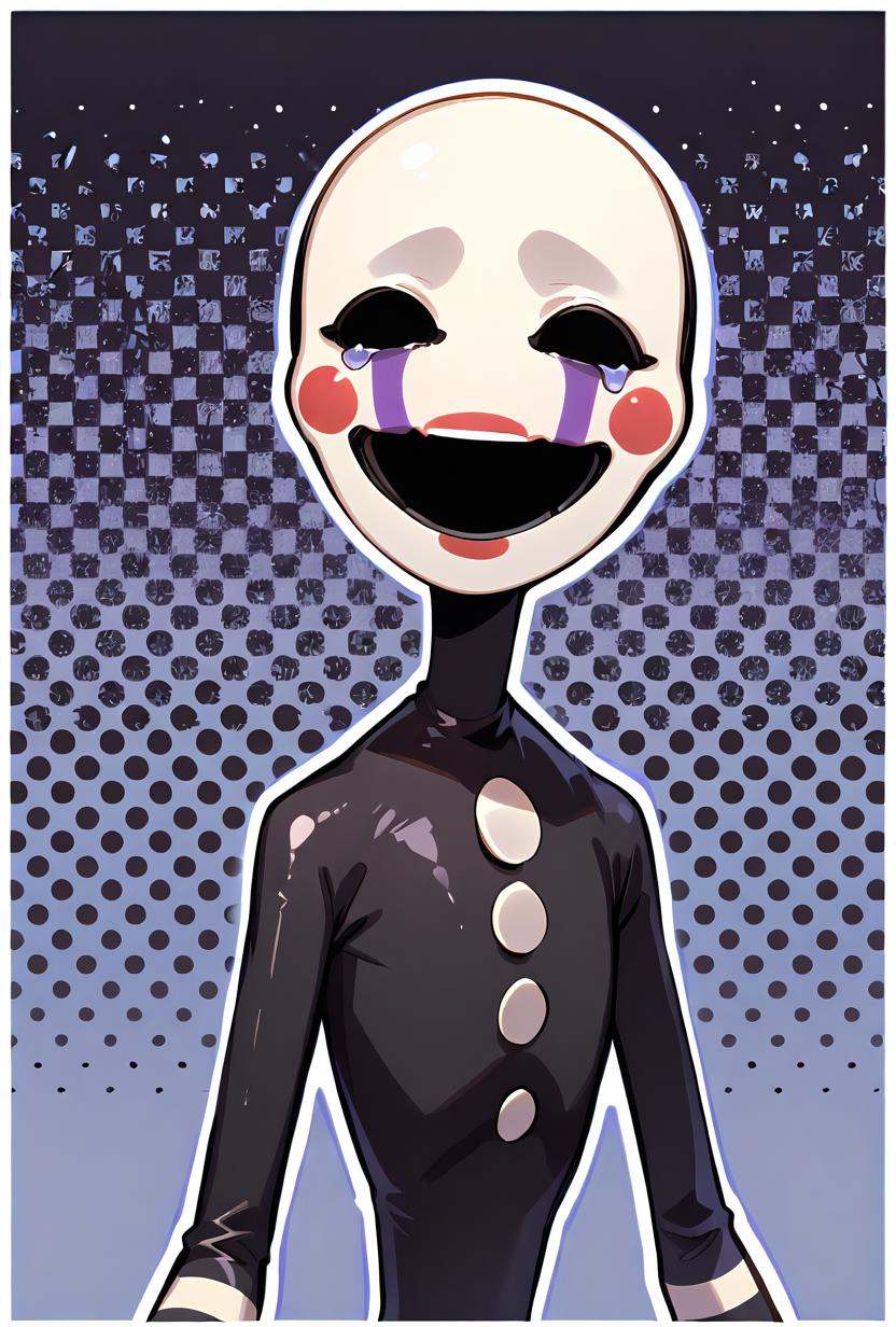 puppetfnaf,  1girl,  smile on Tensor.Art