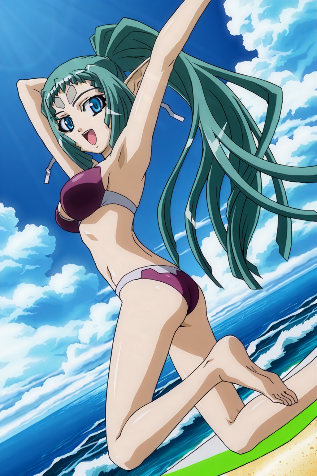 1girl,  solo,  demonbane anime style on Tensor.Art