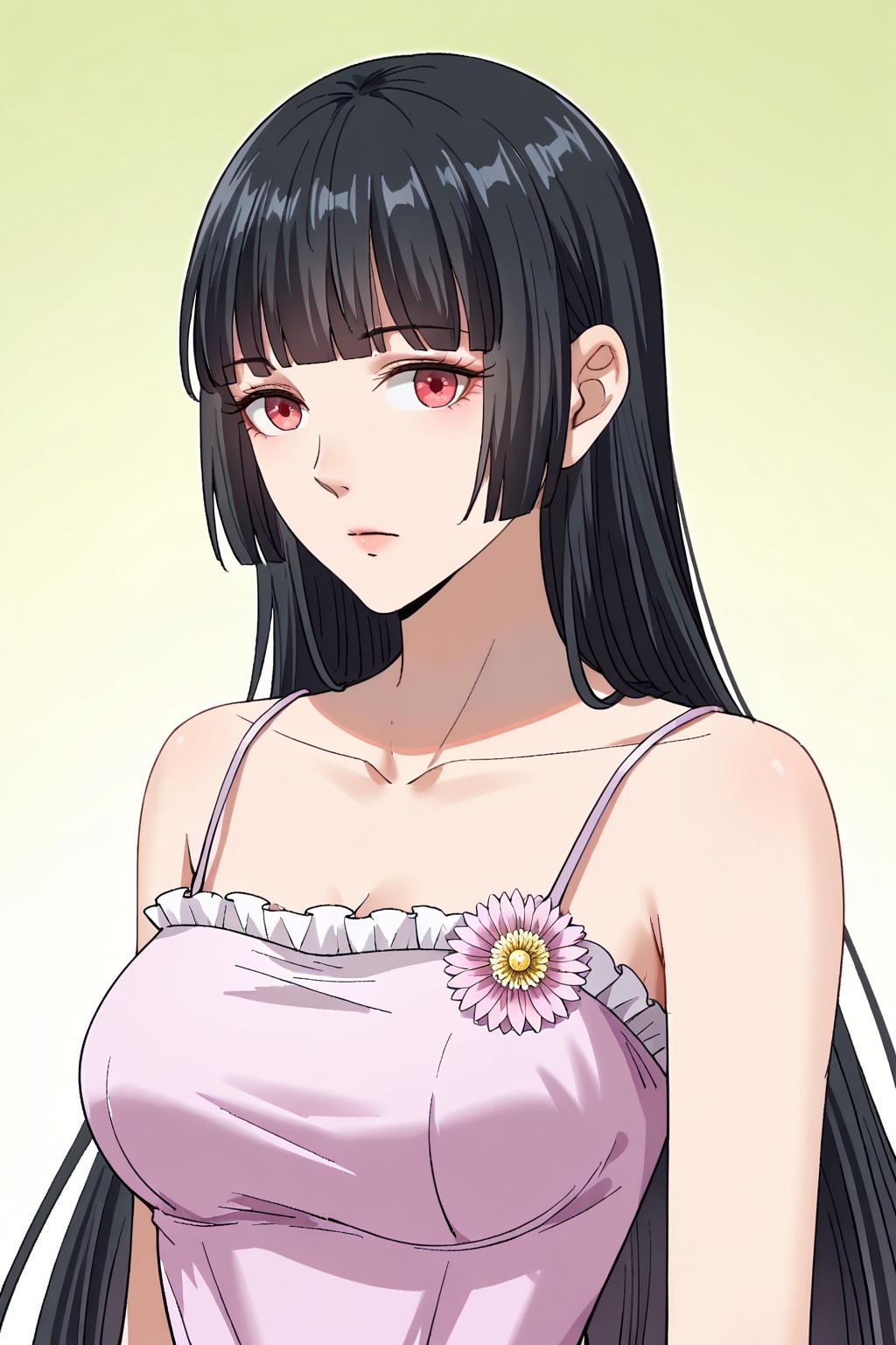 Xiaolan_outfit,  pink dress,  sleeveless dress on Tensor.Art