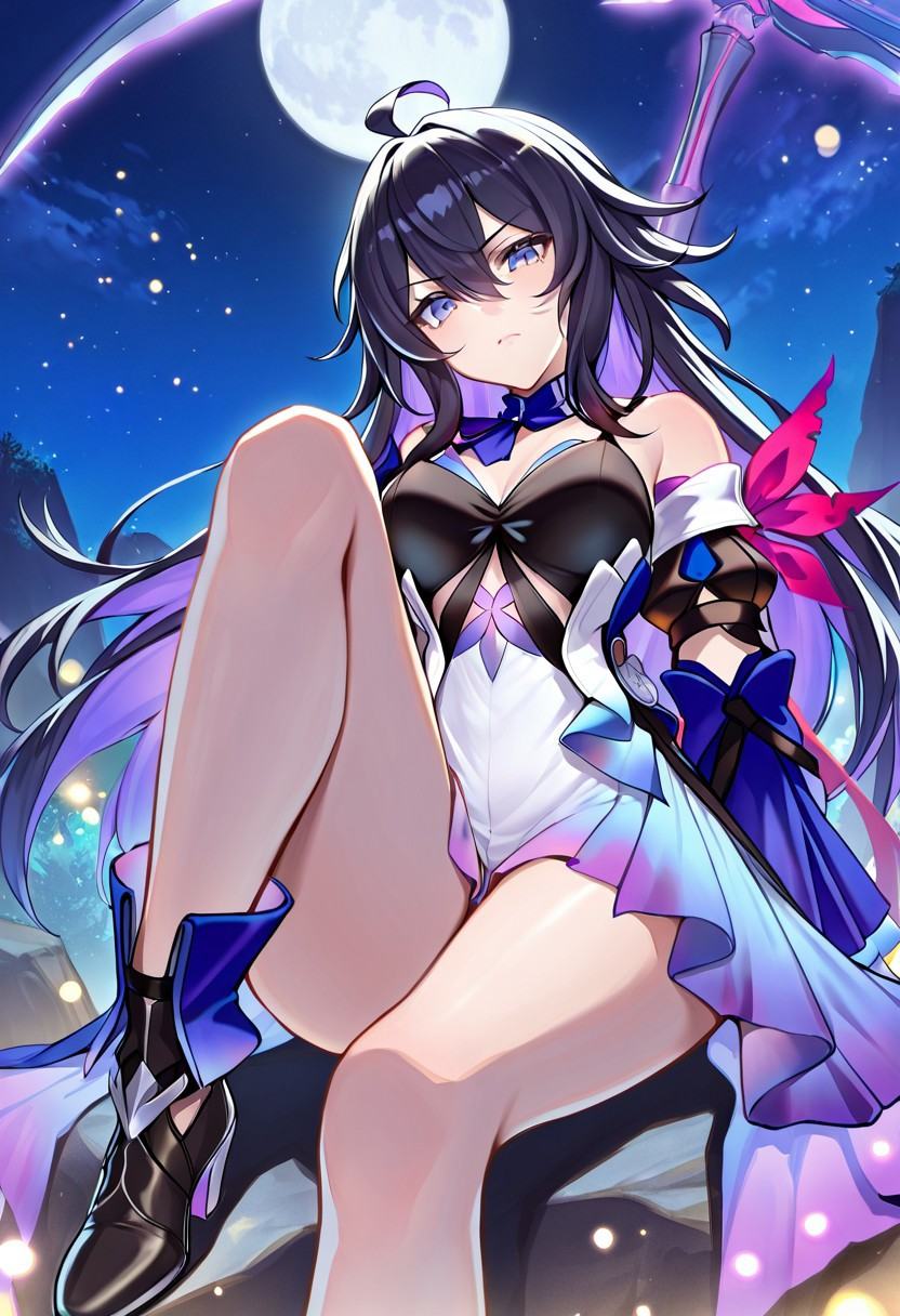 0m0t1,  1girl,  large breasts on Tensor.Art