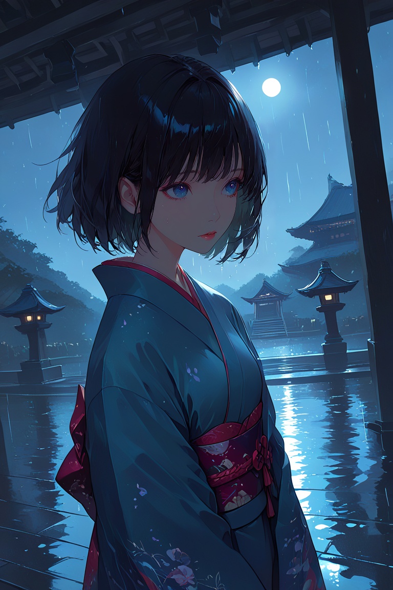 1girl,  Expressive,  melancholic on Tensor.Art