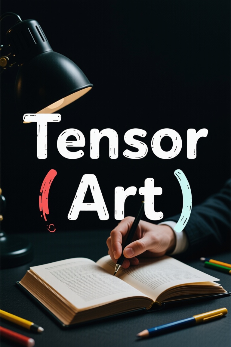 Write down the phrase "Tensor Art" on Tensor.Art