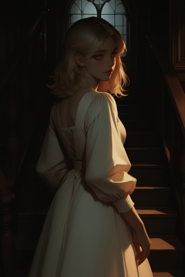 dramatic chiaroscuro,  dark muted colors,  low light photography on Tensor.Art