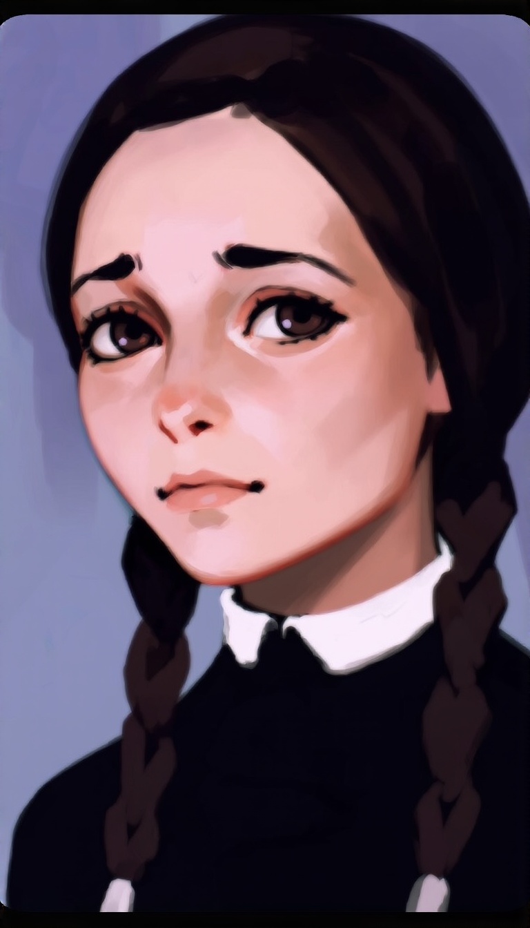 a portrait illustration by ilya kuvshinov,  1girl,  solo on Tensor.Art