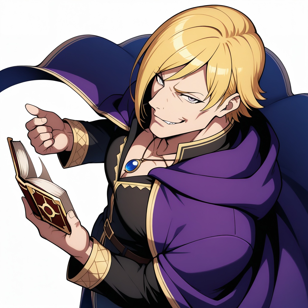 koun_sensei_TGC,  blonde hair,  long bangs on Tensor.Art