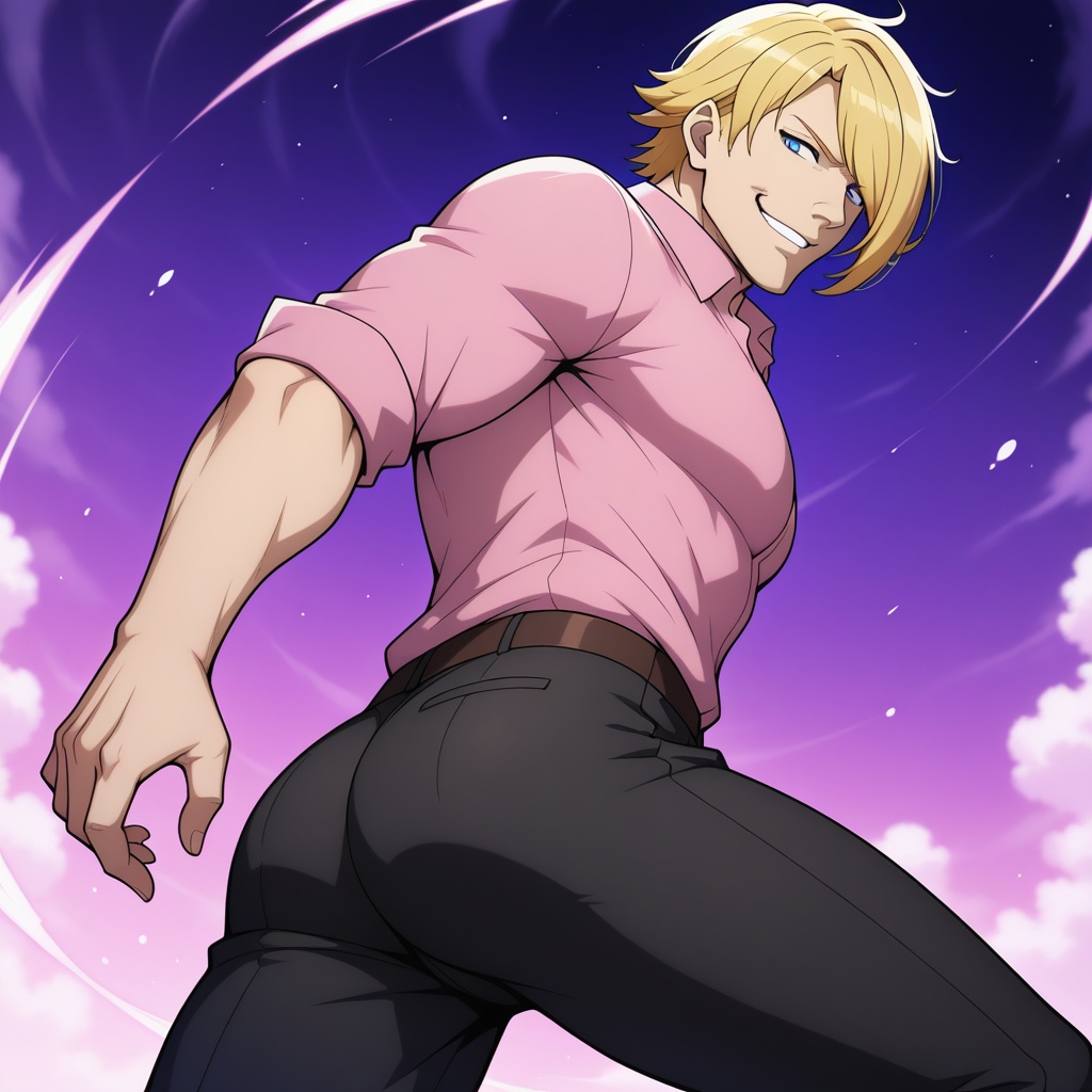 koun_sensei_TGC,  blonde hair,  short hair on Tensor.Art
