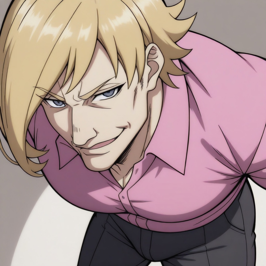 koun_sensei_TGC,  blonde hair,  short hair on Tensor.Art