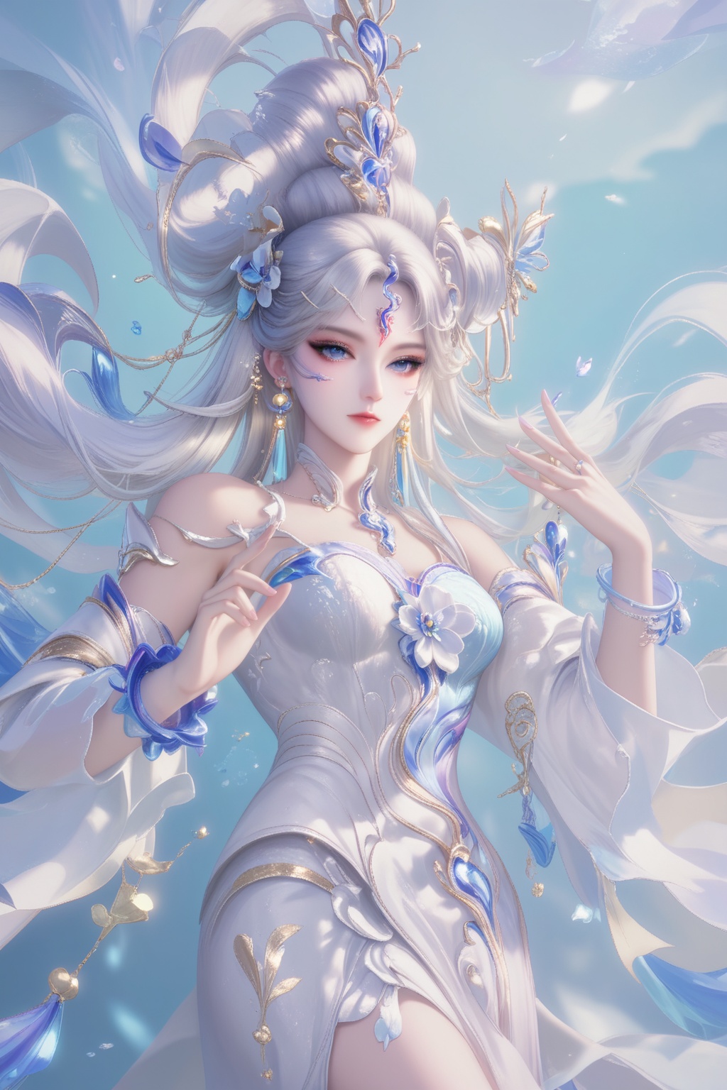 女娲蛇年限定,  score_9,  score_8_up on Tensor.Art