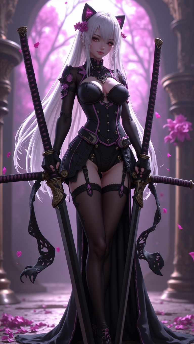 nekovoid,  full_body,  standing on Tensor.Art