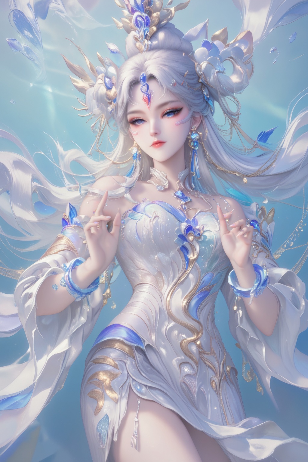女娲蛇年限定,  score_9,  score_8_up on Tensor.Art
