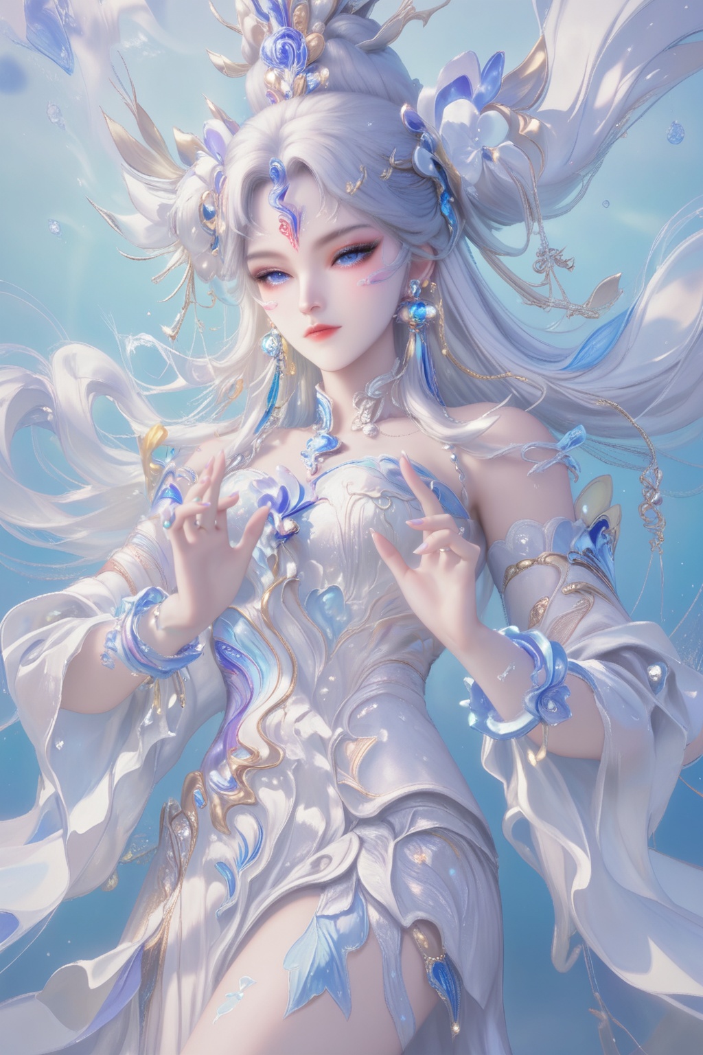 女娲蛇年限定,  score_9,  score_8_up on Tensor.Art