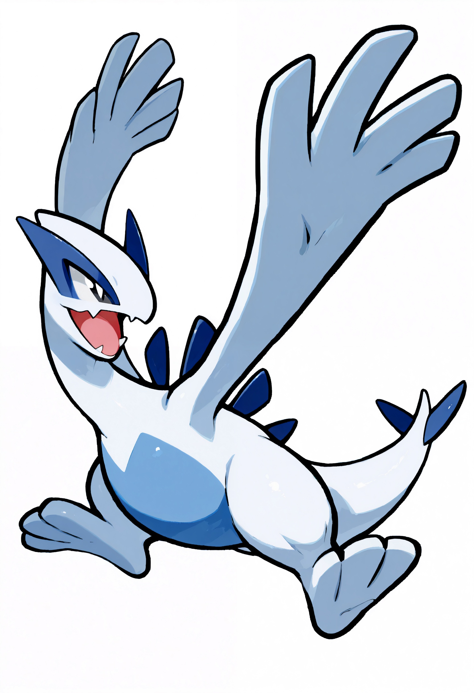 1girl,  solo,  lugia on Tensor.Art