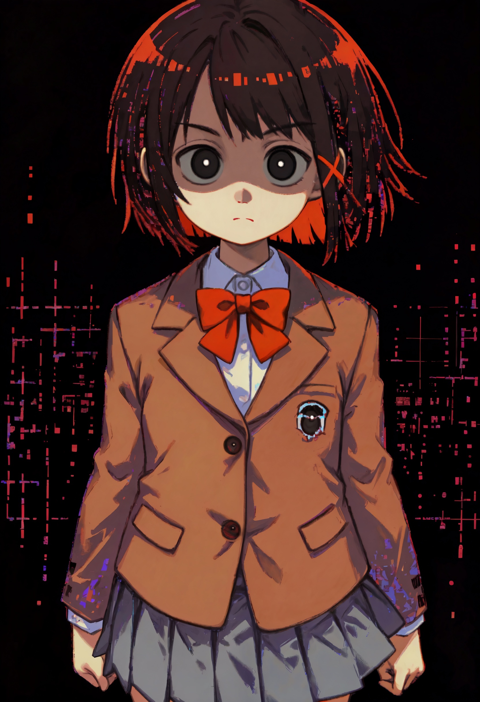 1girl,  solo,  bright pupils on Tensor.Art