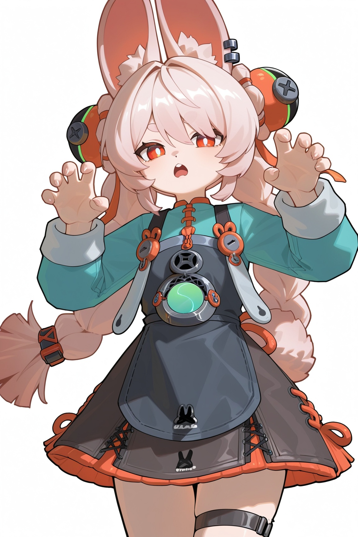 zhao \(zenless zone zero\),  1girl,  rabbit girl on Tensor.Art