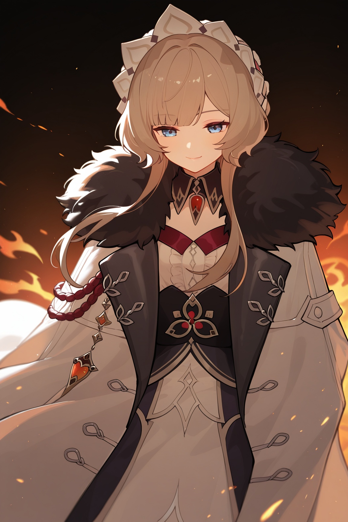 sandrone \(genshin impact\),  1girl,  white coat on Tensor.Art