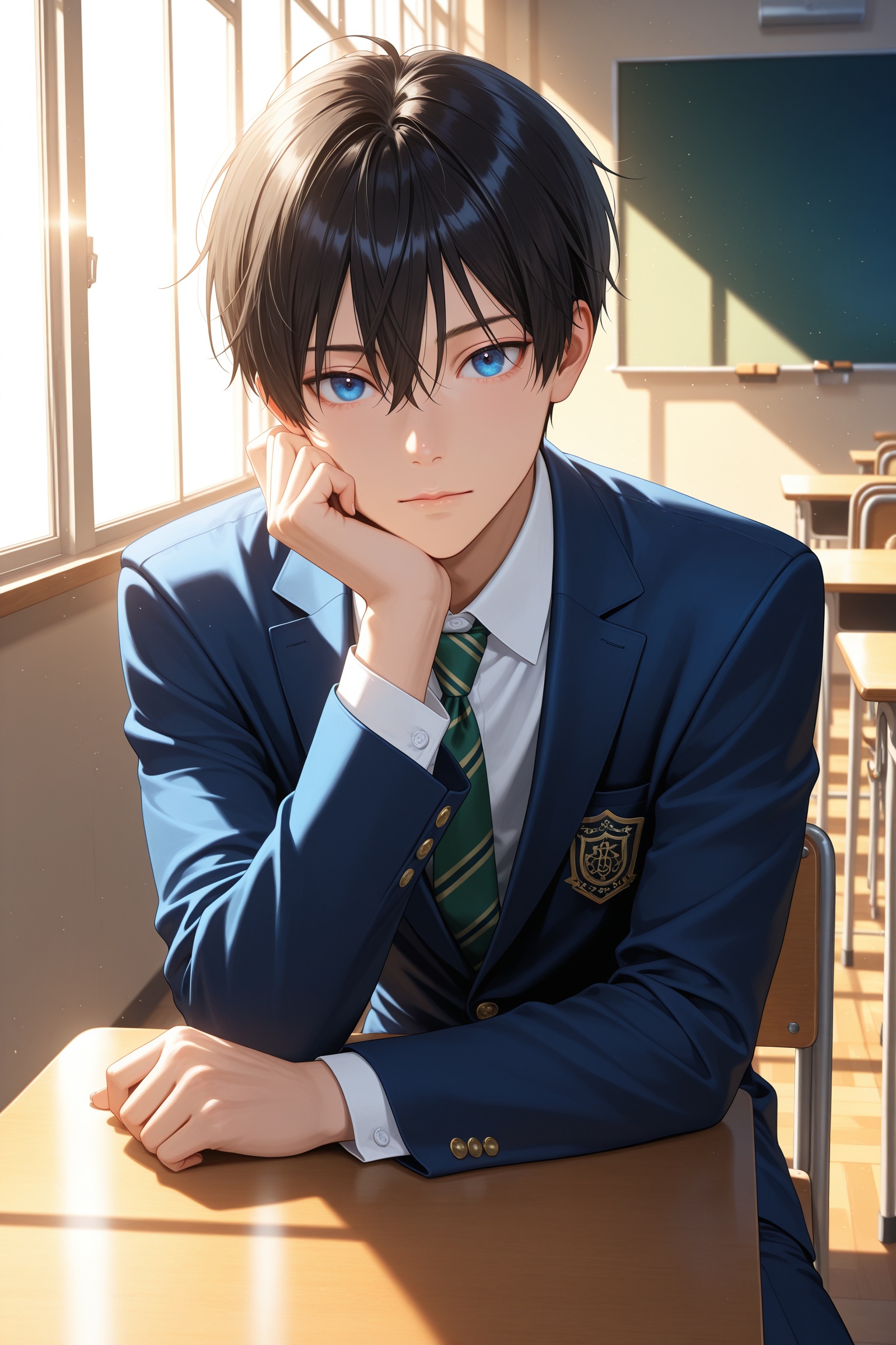 solo,  1boy,  male focus on Tensor.Art