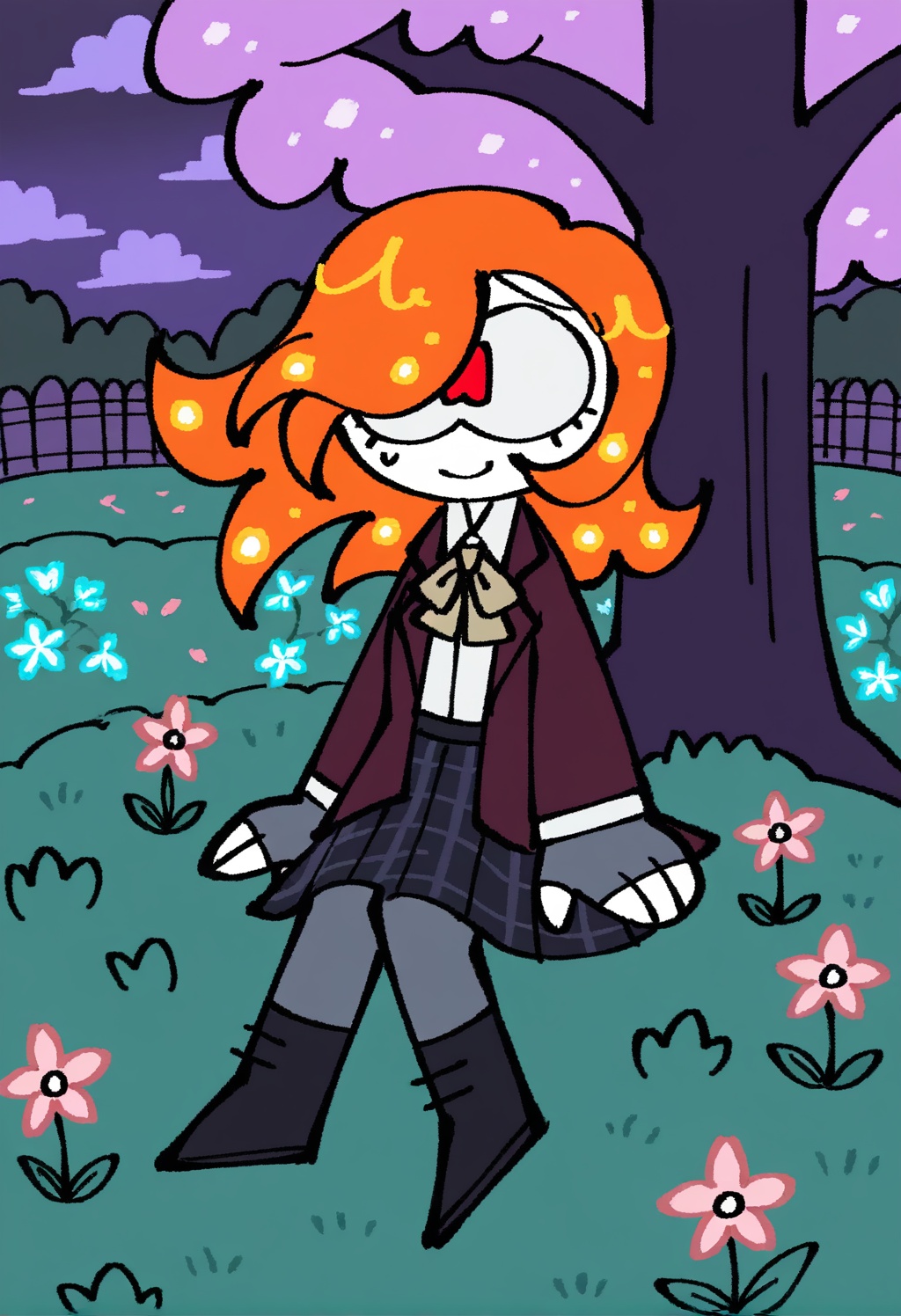 1girl,  solo,  chibi on Tensor.Art