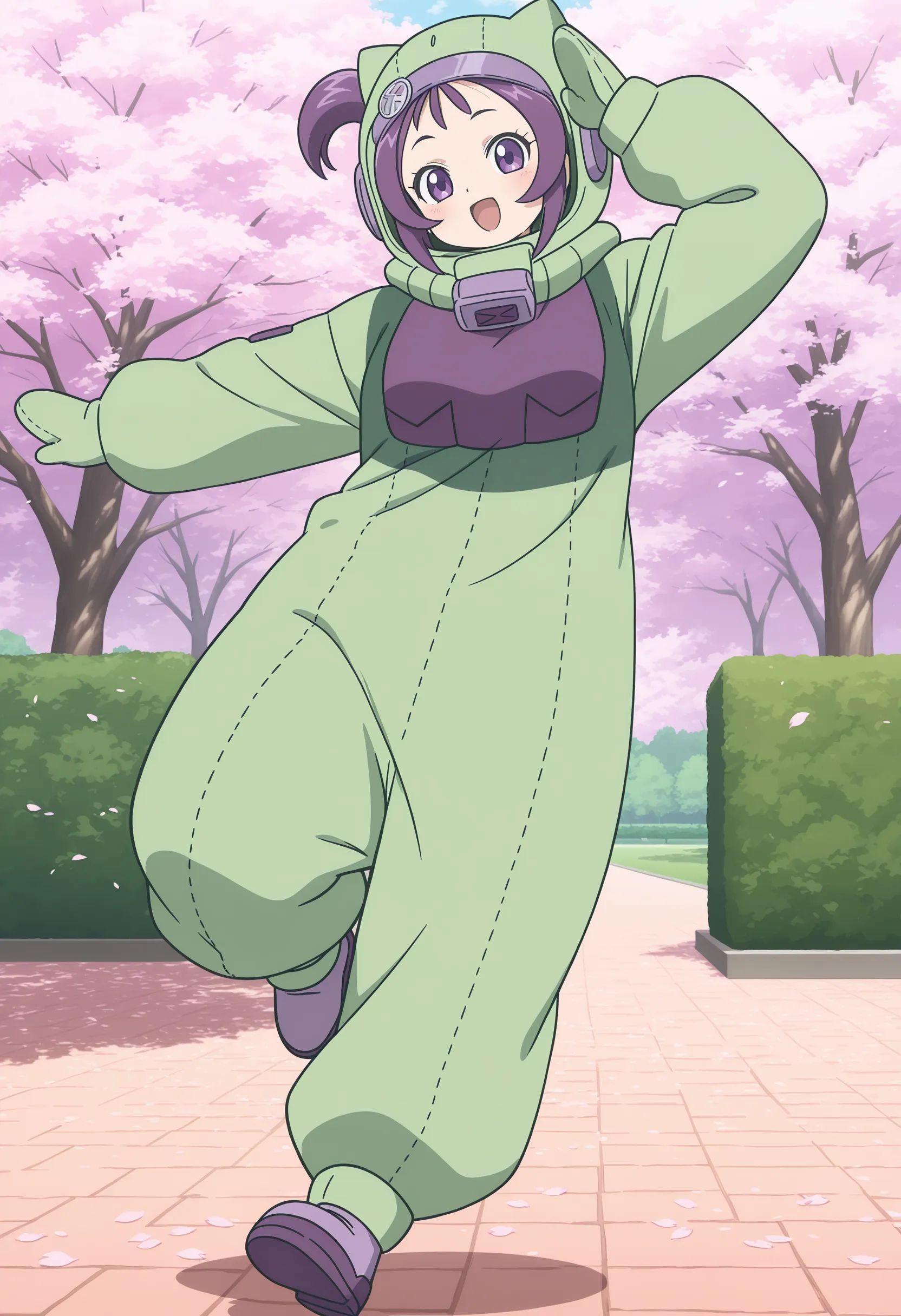 1girl,  segawa onpu,  purple hair on Tensor.Art