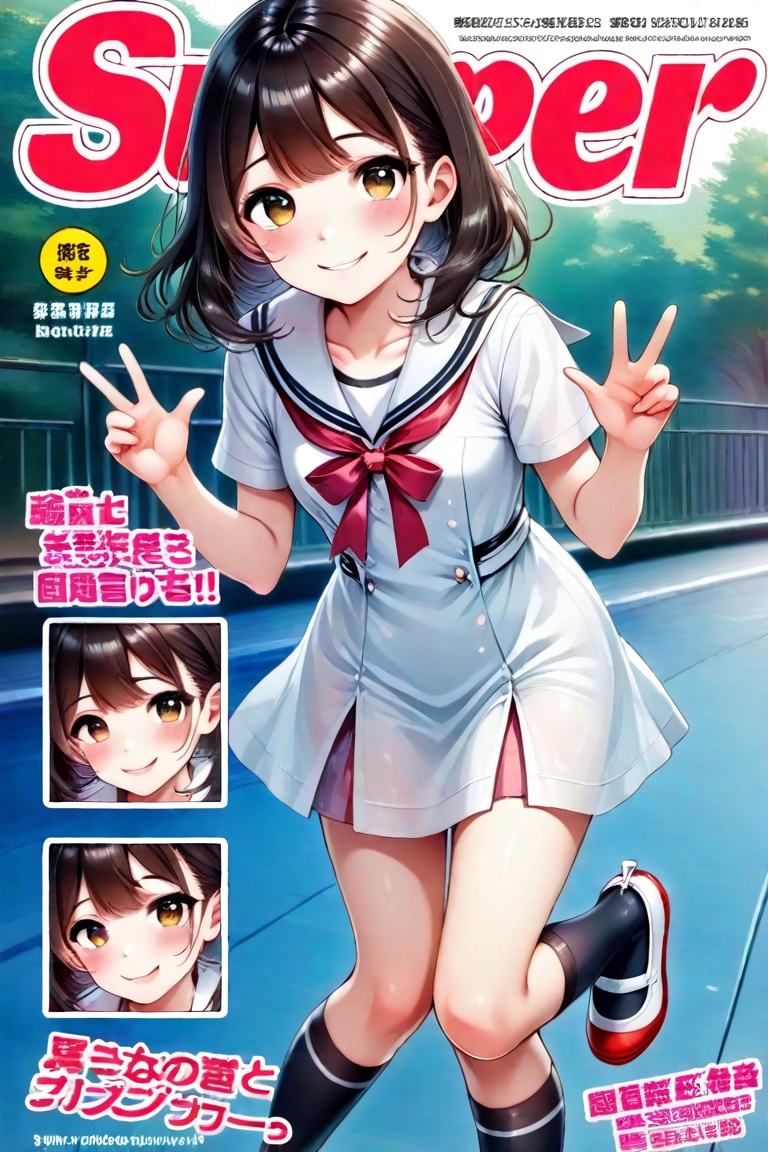 magazine cover(((best quality))),  (((super detailed))),  (((Masterpiece))) on Tensor.Art