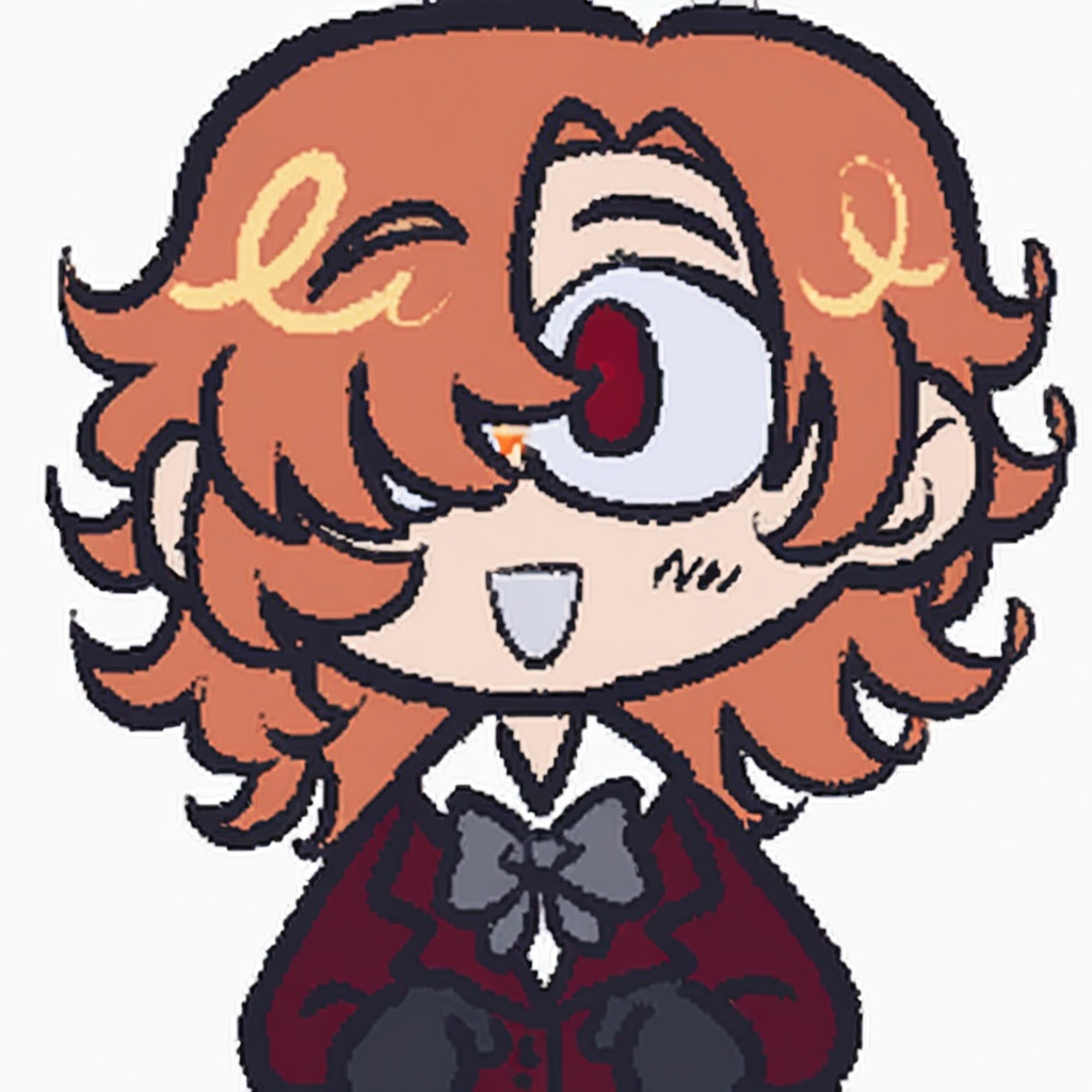 1girl,  solo,  orange hair on Tensor.Art