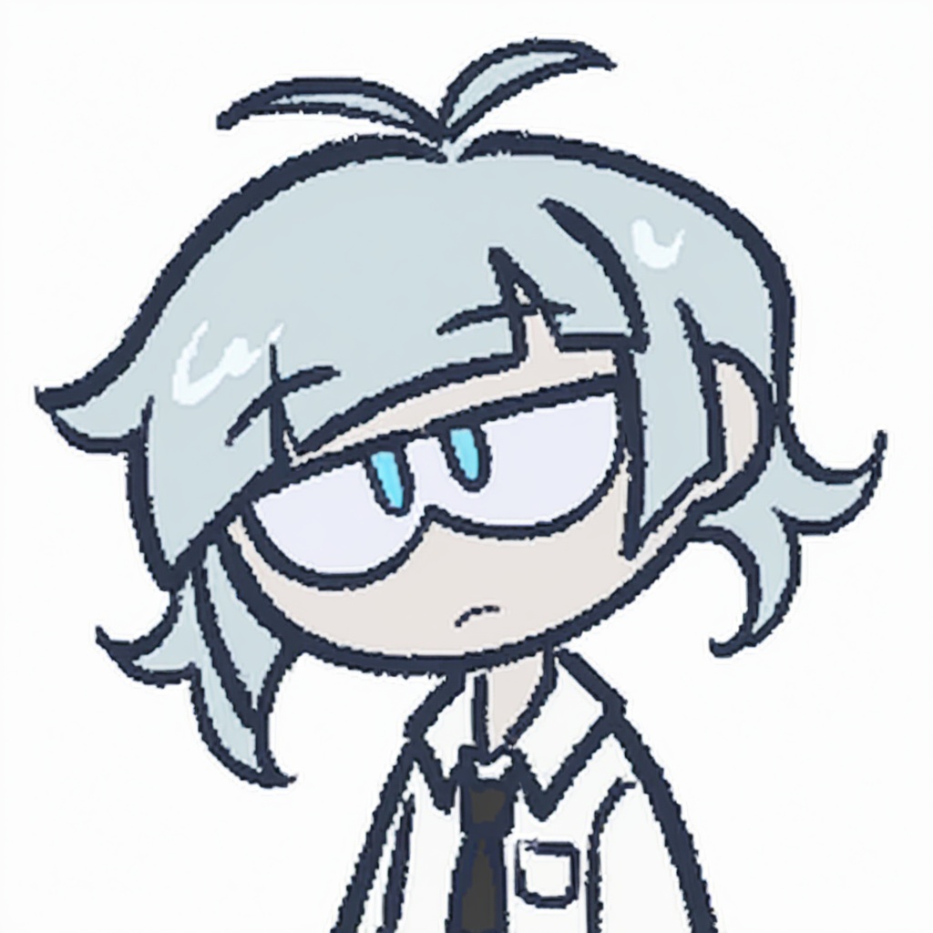 solo,  white shirt,  chibi on Tensor.Art