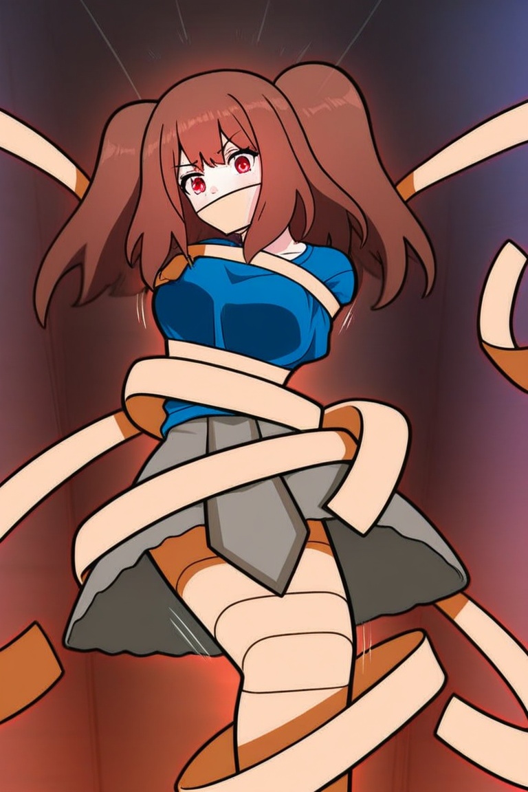 1girl,  solo,  brown hair on Tensor.Art