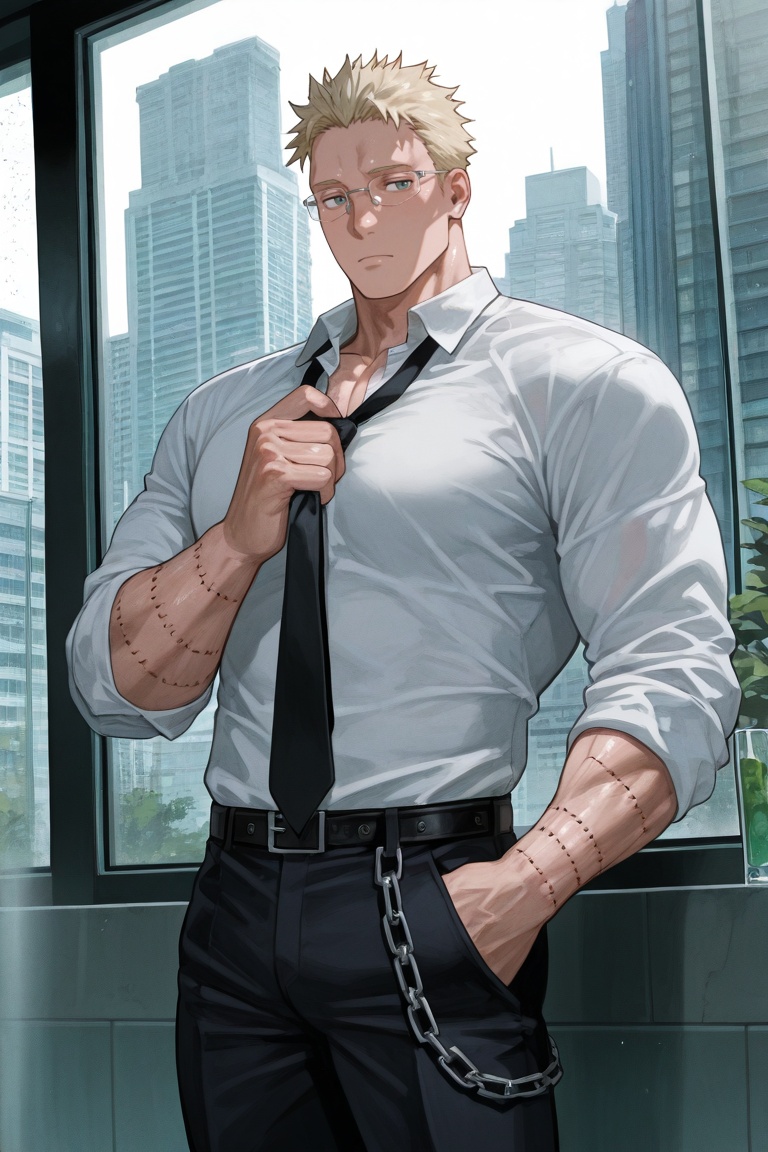 1boy,  ShinDoro-1male focus,  blonde_ShinDoro_hair on Tensor.Art