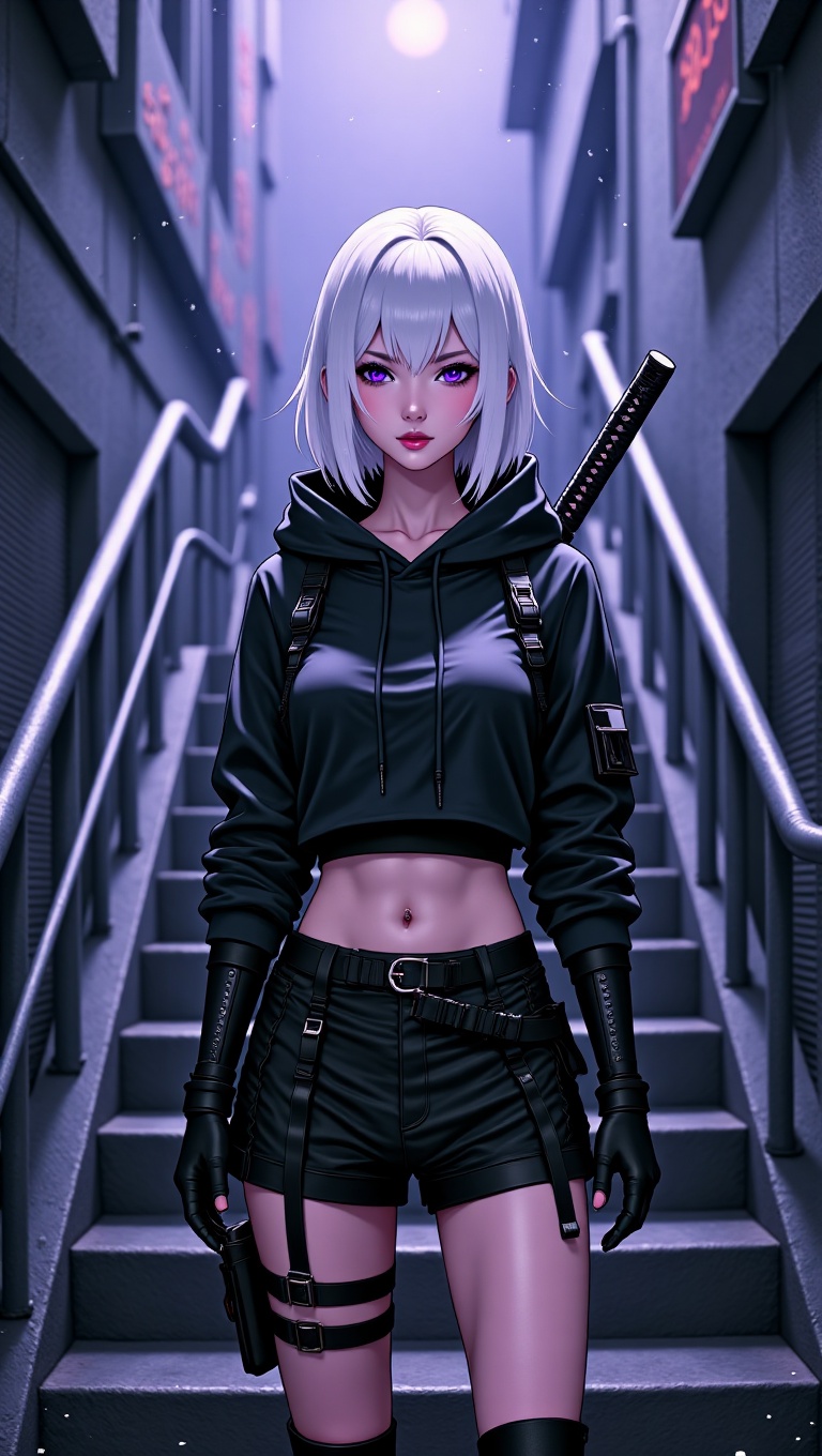 masterpiece,  cyberpunk,  dystopian noir on Tensor.Art