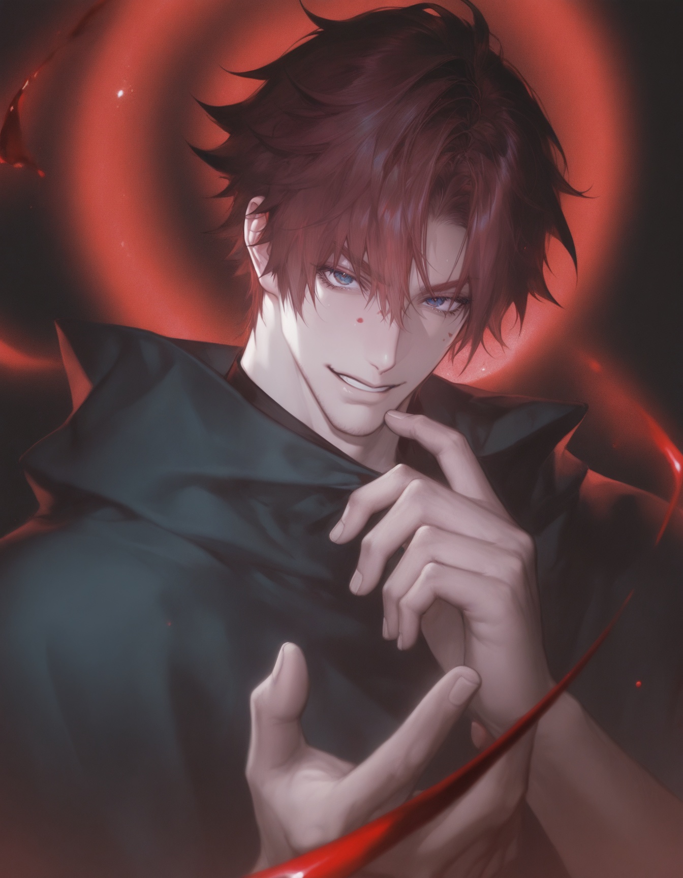 yaoi,  1boy,  mr. scarletella on Tensor.Art
