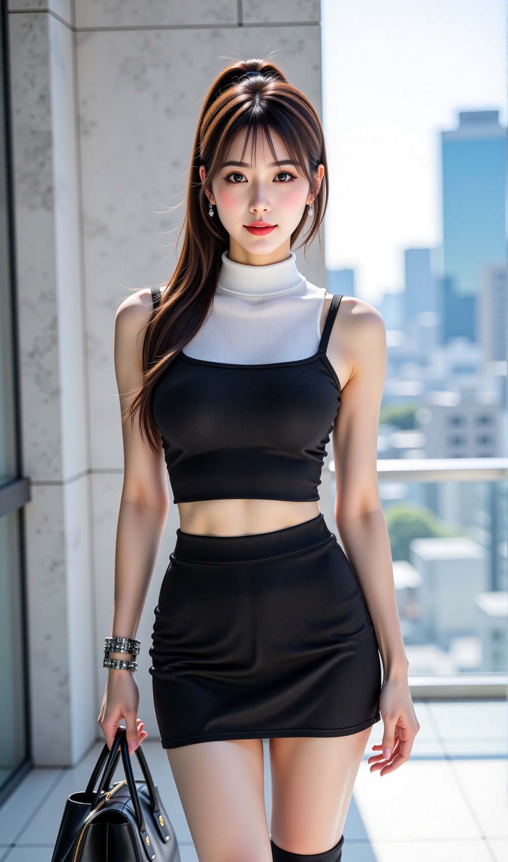"Korean woman image: Beautiful Korean woman with very large I-cup breasts that seem like they will burst if you touch them...