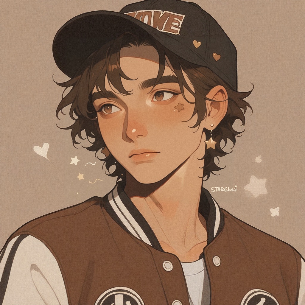 solo,  brown hair,  black hair on Tensor.Art
