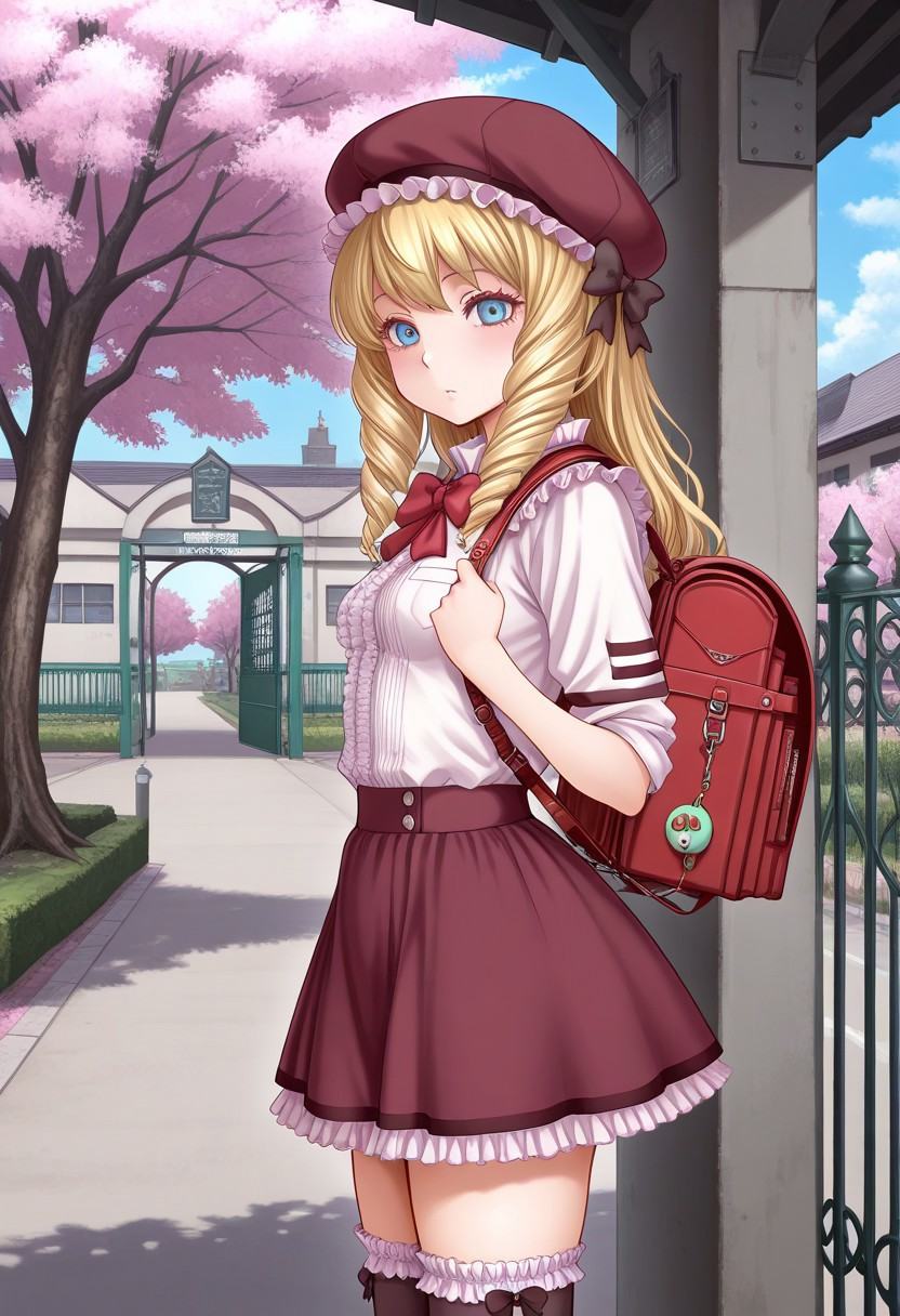 1girl,  solo,  Shotiablonde hair on Tensor.Art