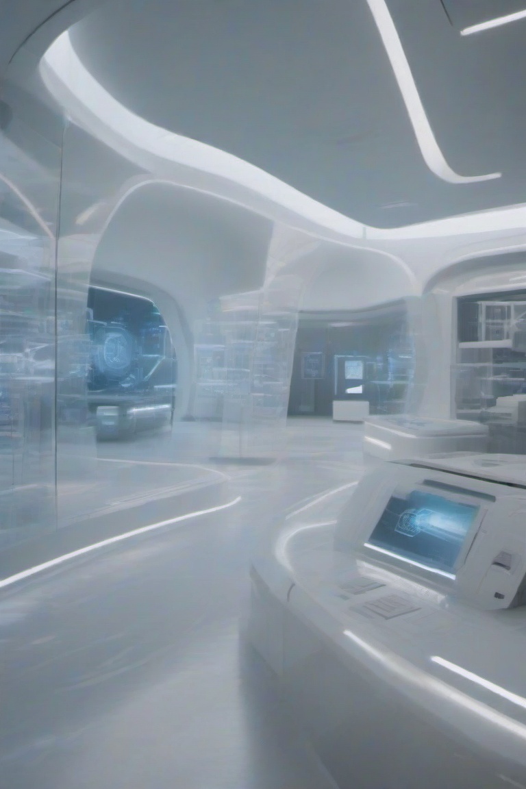 Future Science and Technology Museum,  indoors,  no humans on Tensor.Art