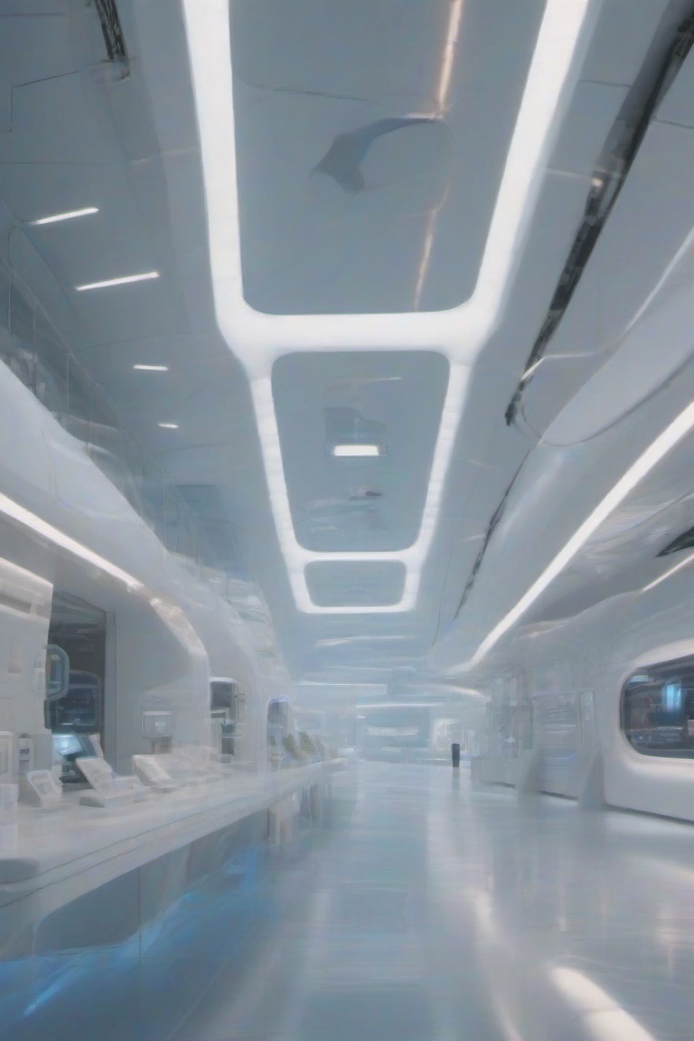 Future Science and Technology Museum,  indoors,  no humans on Tensor.Art