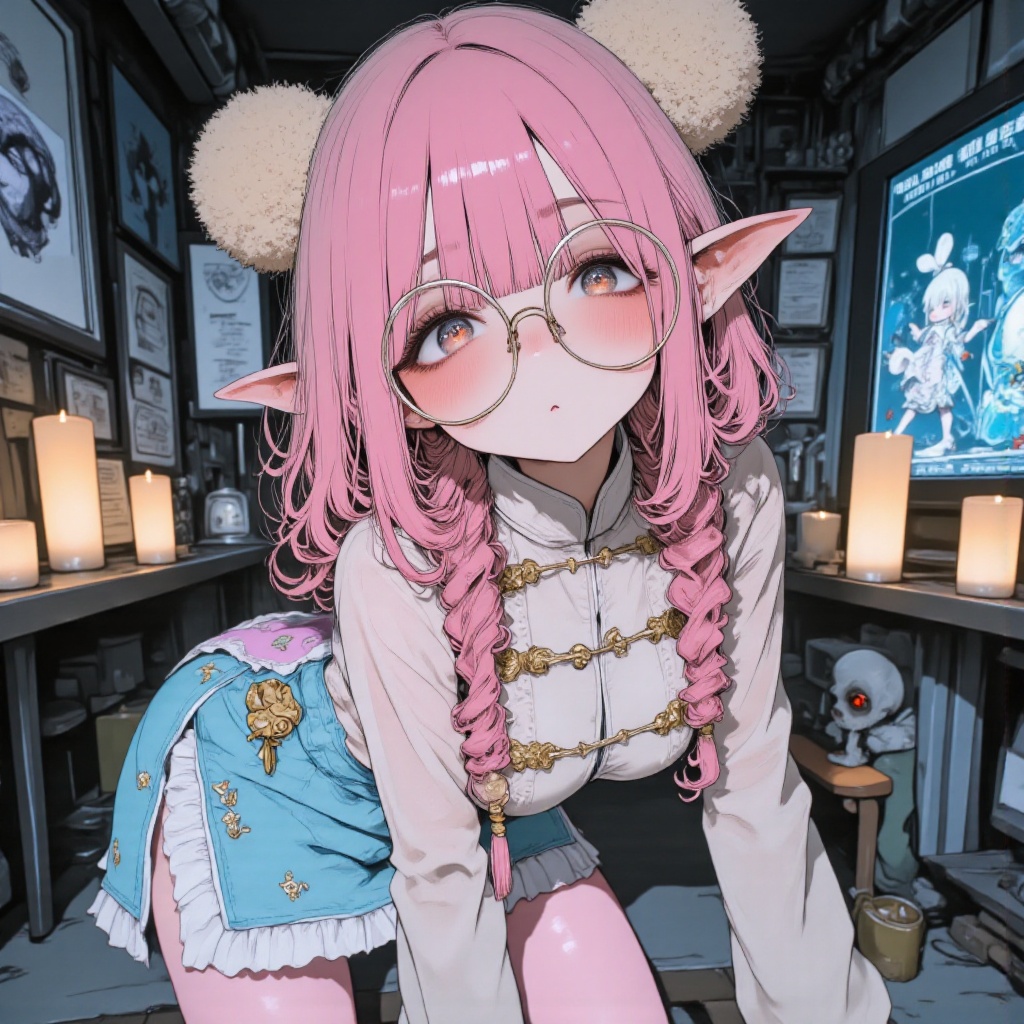 A cute and creepy cosplay of a Chinese Jiangshi (prancing vampire) with a kawaii twist. The character wears a traditional...
