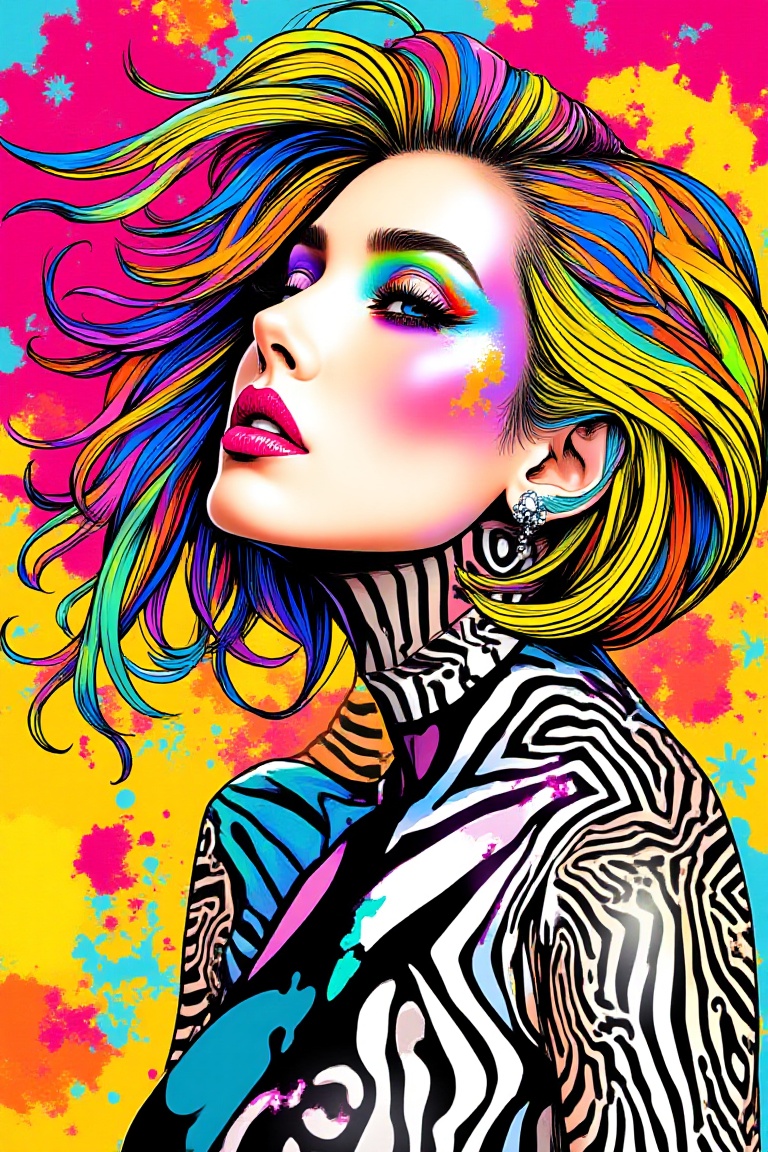 anime,  manga,  outline art on Tensor.Art