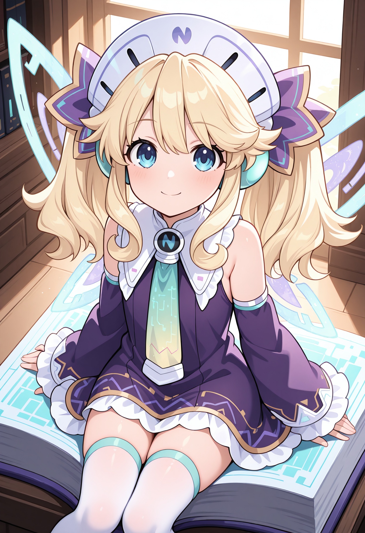 histymk2,  hair ribbon,  purple ribbon on Tensor.Art